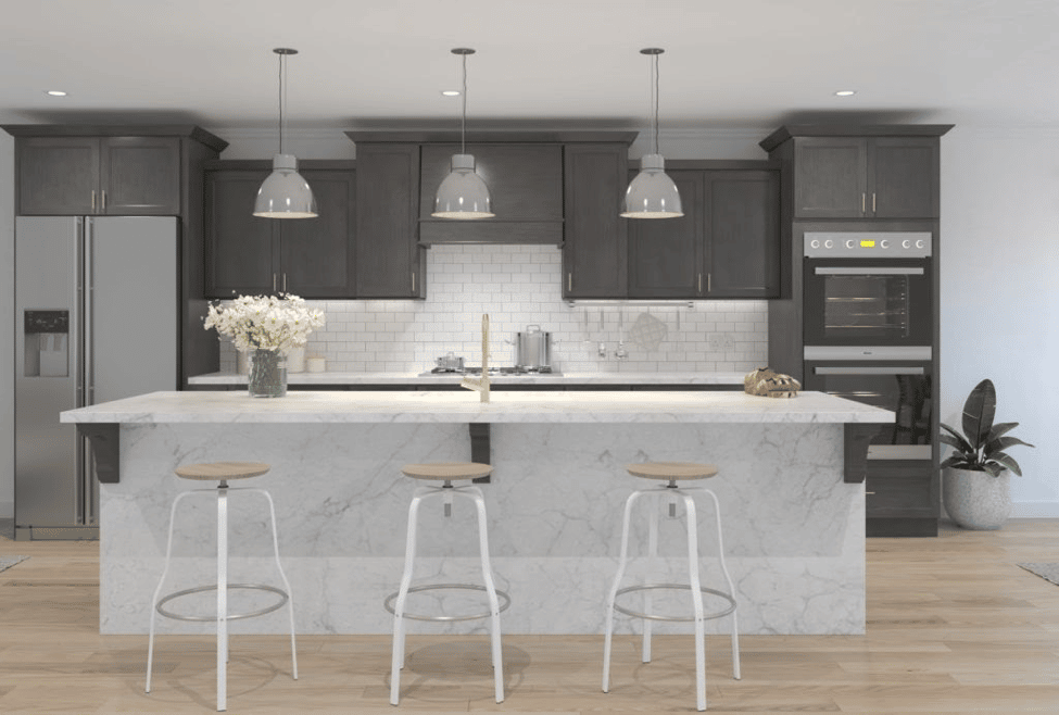 6 Design Ideas For Gray Kitchen Cabinets 