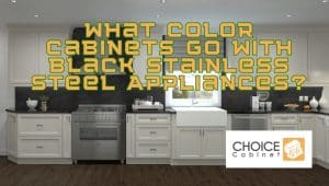 What Color Cabinets Go With Black Stainless Steel Appliances